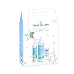 Pharmasept Christmas Gift Hygienic Set Shower 500ml, Extra Calm Lotion 250ml & Intensive Hand Cream 75ml  SET