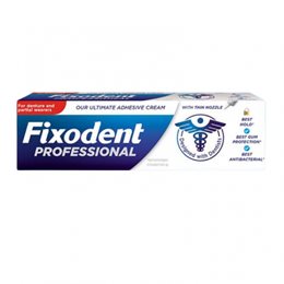 Fixodent Professional Στερεωτική Κρέμα για Tεχνητές Oδοντοστοιχίες 40gr FIXODENT Τεχνητή Οδοντοστοιχία