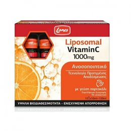 LANES Liposomal Vitamin C 1000mg Συμπλήρωμα Διατροφής για το Ανοσοποιητικό 10x10ml  Bιταμίνη C
