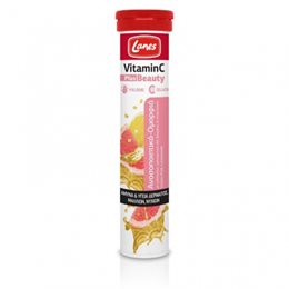 Lanes Vitamin C 500mg Plus Beauty 20 Αναβράζοντα Δισκία  Bιταμίνη C