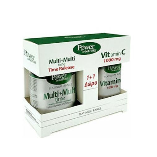 Power Health Classics Platinum Range Multi+Multi, 30tabs & Vitamin C 1000mg 20, 30tabs