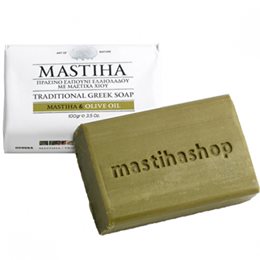 MASTIHA Πράσινο Σαπούνι Με Ελαιόλαδο & Μαστίχα Χίου,100gr MASTIXA SHOP Σαπούνια Είδη Καθαριότητας
