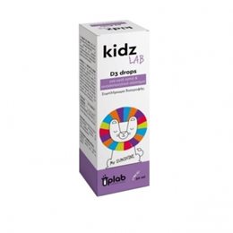Uplab Pharmaceuticals KidzLab D3 Drops 30ml UPLAB Παιδικά Συμπληρώματα