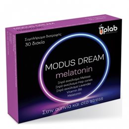 UpLab Modus Dream συμπλήρωμα διατροφής για υγιή ύπνο & συναισθηματική ισορροπία 30 δισκία UPLAB Ύπνος-Στρες & Ψυχολογία