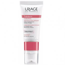 Uriage - Tolederm Control Fresh Soothing Eyecare Καταπραϋντική Κρέμα για Ευαίσθητο Περίγραμμα Ματιών 15ml URIAGE Μάτια