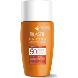 Rilastil Sun System Water Touch SPF50+ Αντιηλιακή Γέλη για Αόρατη Προστασία,50ml RILASTIL Αντηλιακά Προσώπου