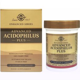 Solgar Advanced Acidophilus Plus Φόρμουλα Για Την Διατήρηση Της Φυσιολογικής Λειτουργίας Του Εντέρου SOLGAR Στομάχι-Έντερο