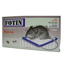 Fotin Κόλλα Για Ποντίκια και Τρωκτικά (Ποντικοπαγίδα ) Large 2τμχ  Ποντικοπαγίδες - Ποντικοφάρμακα