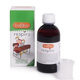 Buona Respiro για Ξηρό και Παραγωγικό Βήχα (από 1 έτους) 140ml  Πονόλαιμος-Βήχας