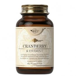 Sky Premium Life Cranberry & Vitamin C 60 κάψουλες  Bιταμίνη C