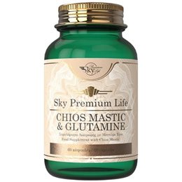 Sky Premium Life Mastic & Glutamine 60 κάψουλες  Διάφορα