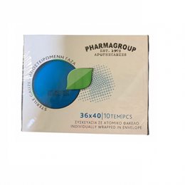 Γάζες Αποστειρωμένες 36cm X 40cm 10τμχ PHARMAGROUP  Γάζες