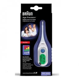 Braun PRT 2000 Ψηφιακό Θερμόμετρο Μασχάλης Κατάλληλο για Μωρά  Θερμόμετρα