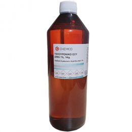 Chemco Sodium Hyaluronic Acid Υαλουρονικό Οξύ Διάλυμα 1%,1lt  Χημικά- Πρώτες Υλες
