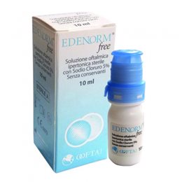 Medcon Edenorm 5% Free Υπέρτονο Οφθαλμικό Λιπαντικό Διάλυμα 10ml  Κολλύρια