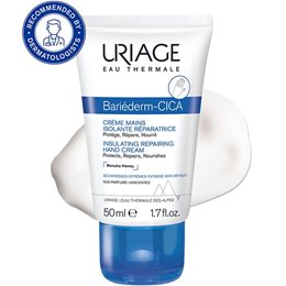 Uriage Bariederm Ενυδατική Κρέμα Χεριών 50ml URIAGE Κρέμες Χεριών