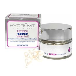 Hydrovit Retinol Plus Vitamin E Monodose Αντιγηραντικός Ορός Προσώπου με Βιταμίνη Ε, 60 caps HYDROVIT Αντιγήρανση