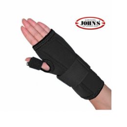 JOHNS ΝΑΡΘΗΚΑΣ ΚΑΡΠΟΥ + ΑΝΤΙΧΕΙΡΑ SPIKA ΔΕΞ. NEOPRENE ΤΕΜ ΜΑΥΡΟ L JOHNS Άνω Άκρα