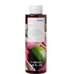 Korres Renewing Ginger Lime Αφρόλουτρο 250ml KORRES Αφρόλουτρα