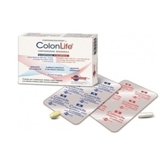 Bionat ColonLife Συμπλήρωμα Διατροφής με Βουτυρικό οξύ Προβιοτικά για Ευερέθιστο Έντερο10 tabs10 cap