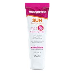 Heremco Histoplastin Sun Protection Face Cream to Powder SPF30 50ml HISTOPLASTIN Αντηλιακά Προσώπου