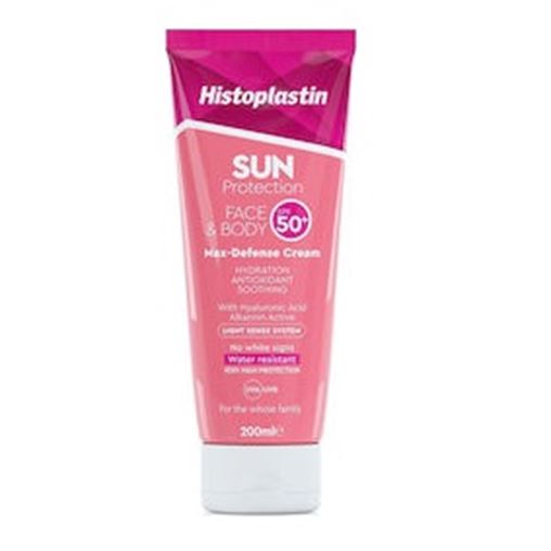 Heremco Histoplastin Sun Protection Face & Body Max Defense Cream SPF50+ 200ml