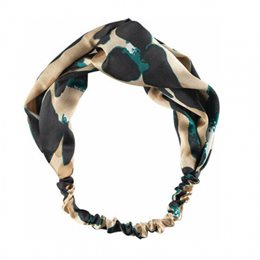 Medisei Dalee Hair Ties Πράσινη Λεοπάρ Κορδέλα Μαλλιών 1 Τεμάχιο DALEE Styling