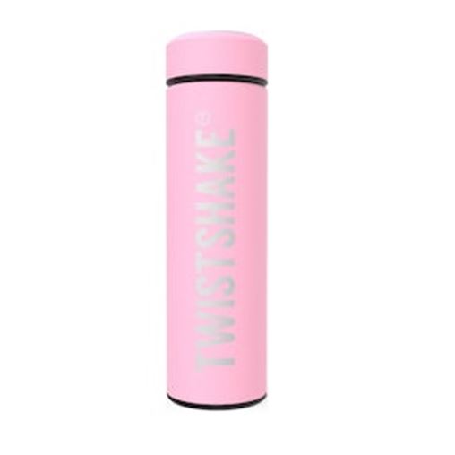 Twistshake Βρεφικό Θερμός Υγρών Παστέλ Ροζ 420ml