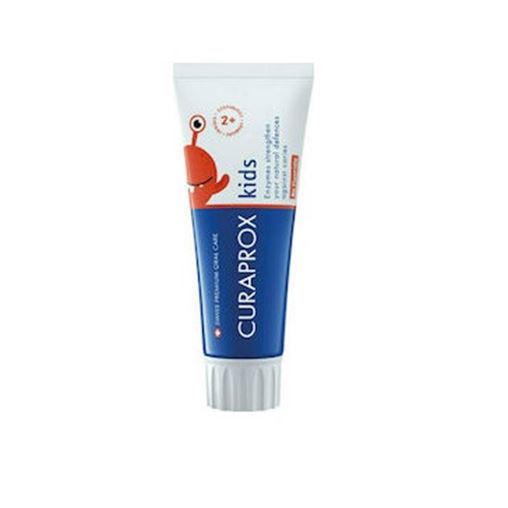 Curaprox Toothpaste For Kids, Παιδική Οδοντόκρεμα από 2 Ετών και Άνω με Γεύση Φράουλας με Φθόριο 60m