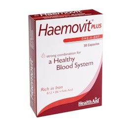 Health Aid Haemovit Plus 30 κάψουλες HEALTH AID Ανοσοποιητικό