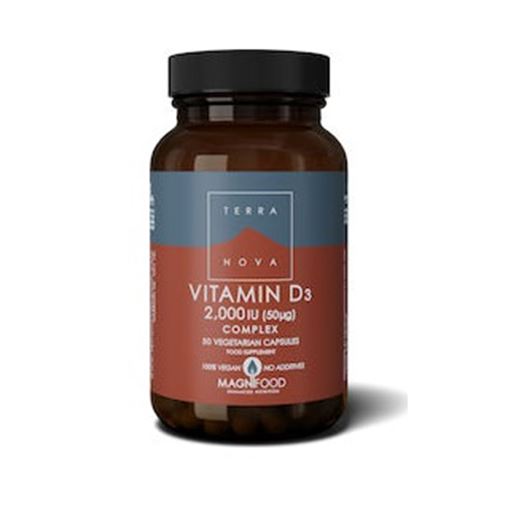 TERRANOVA VIT. D3 2000IU COMPLEX 50CAPS