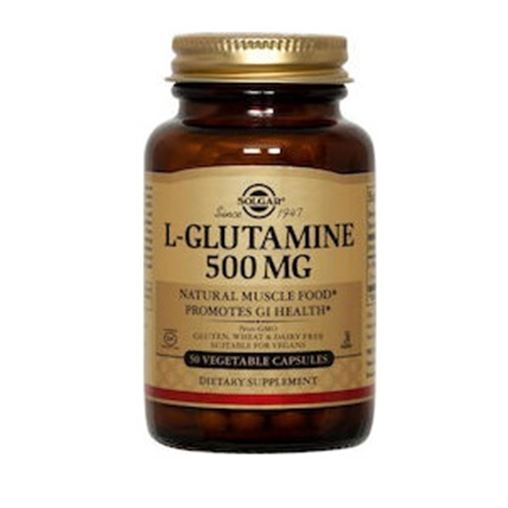 SOLGAR L-GLUTAMINE 500MG 50CAPS