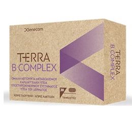 GENECOM TERRA B COMPLEX 30 TABS TERRA Bιταμίνη Β