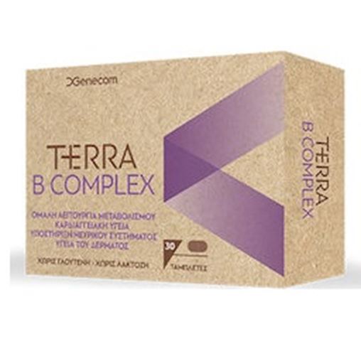 GENECOM TERRA B COMPLEX 30 TABS