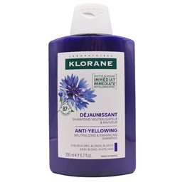 Klorane Klorane Centauree Σαμπουάν για Ασημένιες Ανταύγιες με Κενταυρίδα BIO, 200ml KLORANE Σαμπουαν