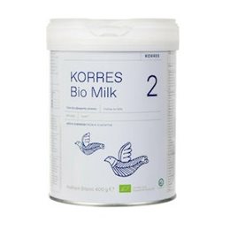 Korres Γάλα σε Σκόνη Bio Milk 2 6m+ 400gr KORRES Βιολογικό Γάλα