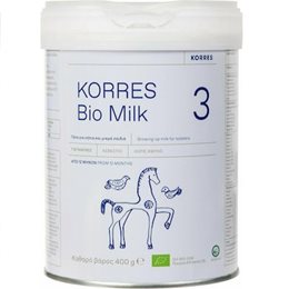Korres Γάλα σε Σκόνη Bio Milk 3 12m+ 400gr KORRES Γάλα ΝΟ3 (12m+)