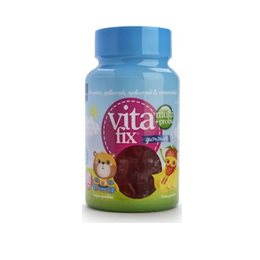 Intermed Vitafix Multi & Probio Gummies Φράουλα 60τμχ VITA FIX Στομάχι-Έντερο
