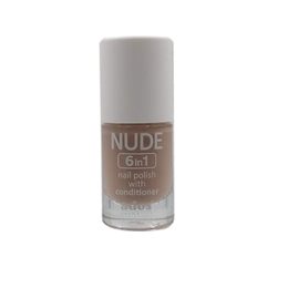 ADOS NUDE NAIL POLISH 6in1 WITH CONDITIONER No 12  Βερνίκια Νυχιών