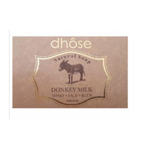 Dhose Natura Soap With Donkey Milk,100gr
