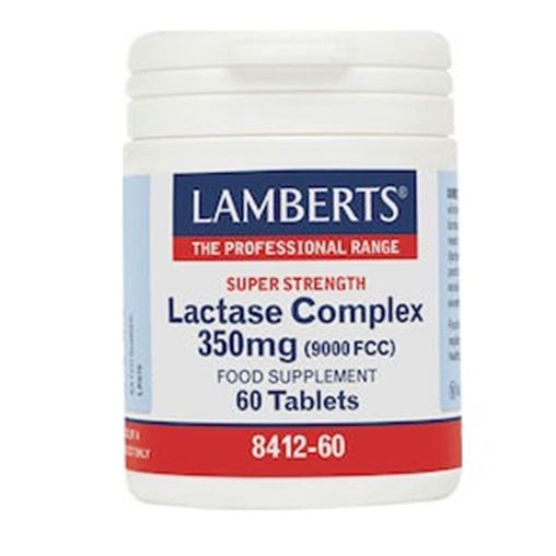 Lamberts Lactase Complex 350mg (9000FCC) 60 ταμπλέτες