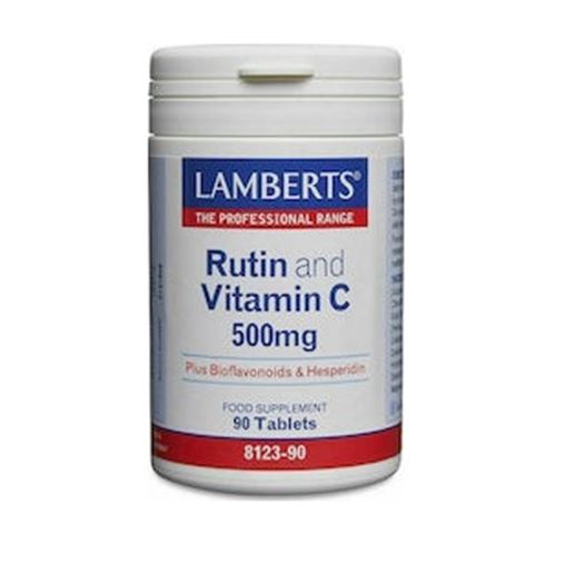 Lamberts Rutin & C-500 & Bioflavonoids 90 ταμπλέτες
