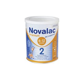 Novalac Γάλα σε Σκόνη Premium 2 6m+ 400gr NOVALAC Γάλα ΝΟ2 (6m-12m)