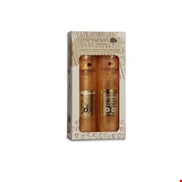 Messinian Spa Shimmering Shower Gel 300ml & Shimmering Shampoo 300ml Σετ Περιποίησης Μαλλιών MESSINIAN SPA Σετ