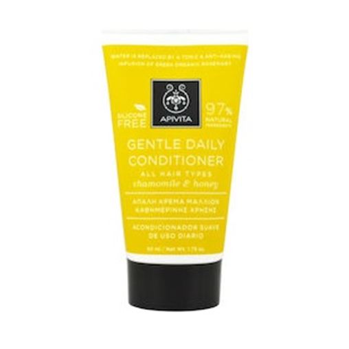 Apivita Gentle Daily Conditioner για Όλους τους Τύπους Μαλλιών Χαμομήλι & Μέλι 50ml