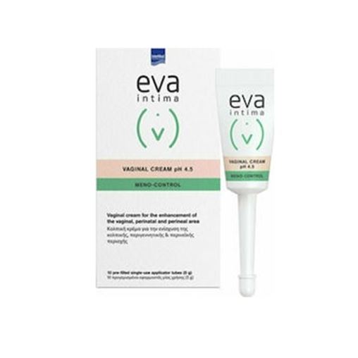Intermed Eva Intima Meno-Control Vaginal Cream 10x5gr Pre-Filled Applicators