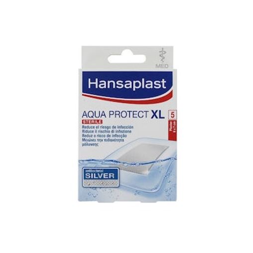 Hansaplast Aqua Protect XL Sterile Αδιάβροχα Επιθέματα 6x7cm 5 Τεμάχια
