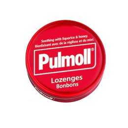 Pulmoll Classic Καραμέλες με Γλυκόριζα και Μέλι για τον Ερεθισμένο Λαιμό & τη Βραχνάδα 75gr PULMOLL Καραμέλες