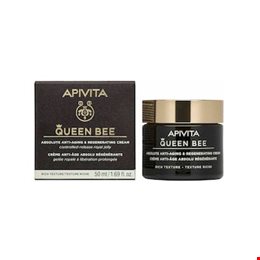 Apivita Queen Bee Absolute Anti Aging & Regenerating Rich Texture Cream 50ml  Αντιγήρανση