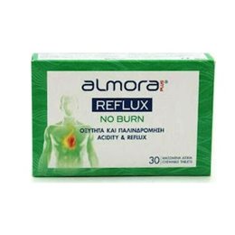 Elpen Almora Plus Reflux No Burn 30 μασώμενες ταμπλέτες ALMORA Στομάχι-Έντερο